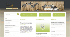 Desktop Screenshot of chasse-nature-71.fr